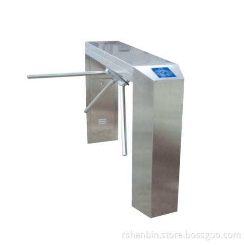 CE Approved Bi-Directrion Waist Height Turnstile Entrance Gate